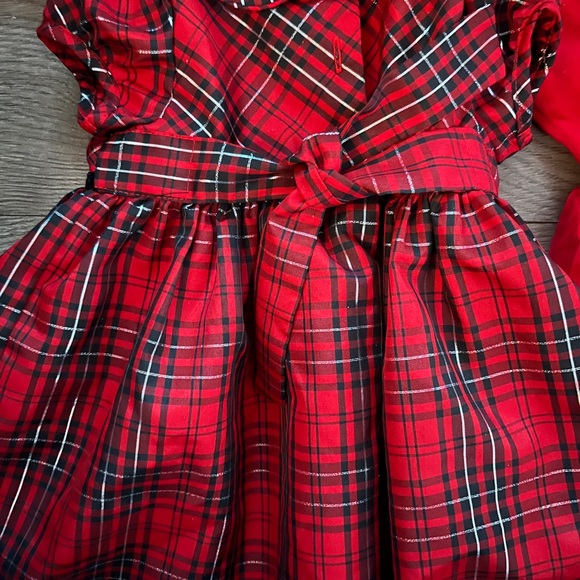 Baby Christmas/xmas outfits 4 total perfect for little girls first holiday - Picture 10 of 11